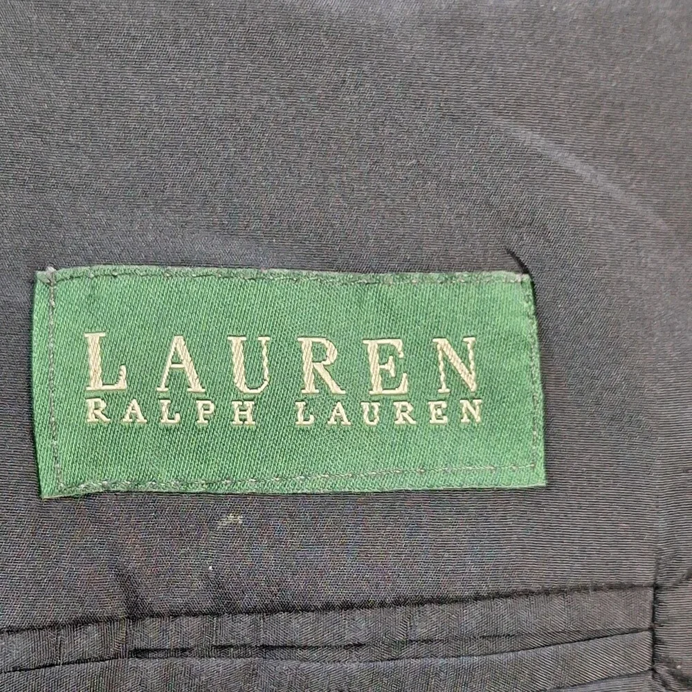 Lauren Ralph Lauren Sport Coat Mens 50R Gray Wool Check Tweed Single Vent 2 Btn
